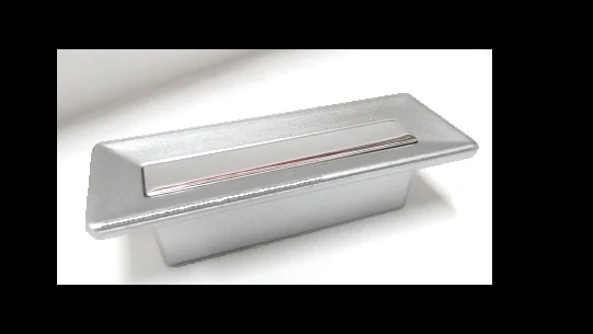 Botón Ginebra GRIS PLATA-CROMO