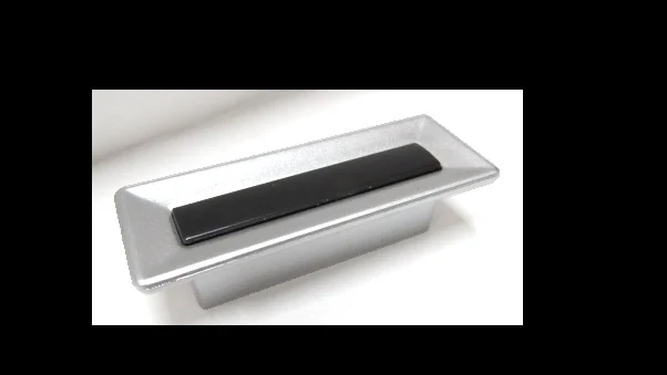 Botón Ginebra GRIS PLATA-NEGRO