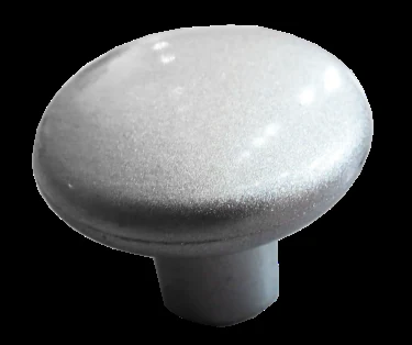 Botón León GRIS PLATA