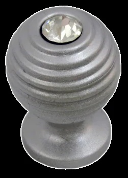 Botón Zaragoza GRIS PLATA